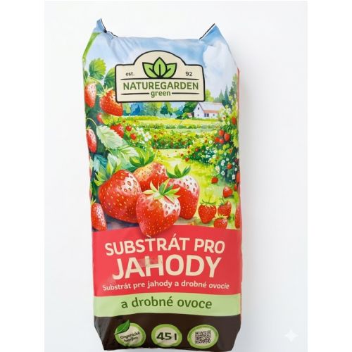 Substrát pre jahody a drobné ovocie 45l NATUREGARDEN GREEN