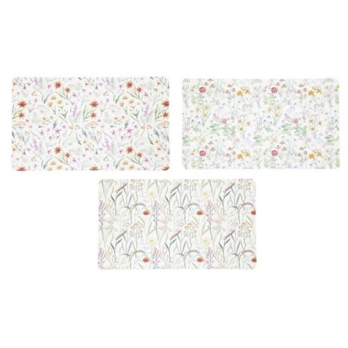 Prestieranie plastové jarné kvety 43,5x28,5 cm, mix dizajnov