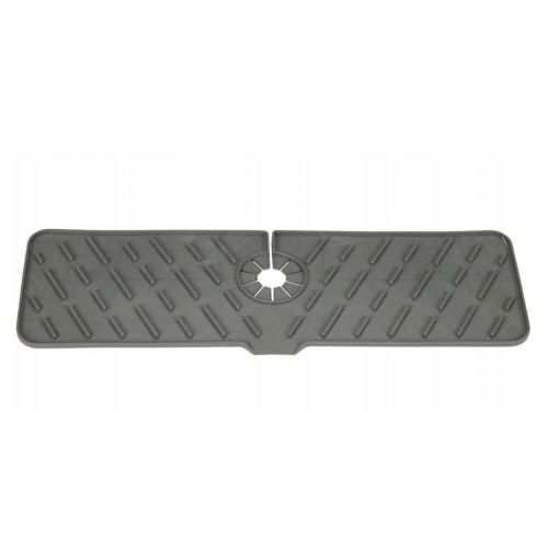 Podložka na odkvapávanie riadu pod kuchynskú batériu 45,8x13,9 cm silikón