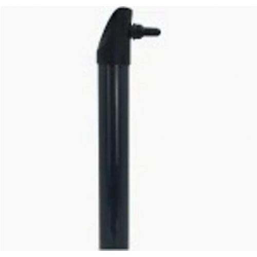 Vzpera o38/2500mm Zn+PVC ANTRACIT