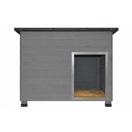Búda pre psa 880x560x670mm HUDSON, šedá GARDENKUS