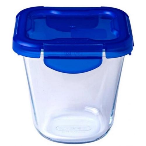Dóza na potraviny s tesniacim vekom, 12x12x12cm, 0,8L, sklo číre PYREX