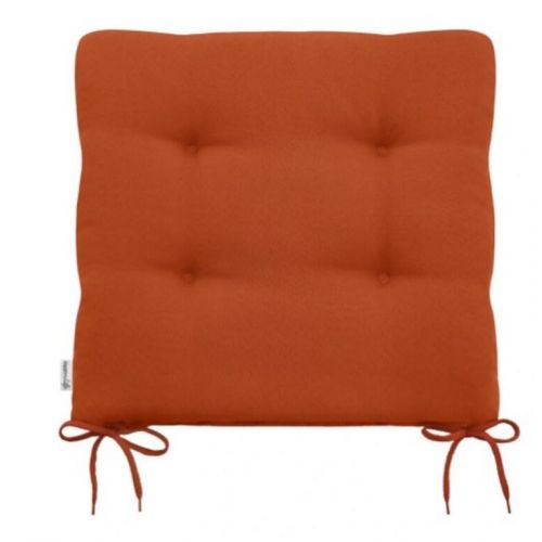 Poduška sedák 45x45x4cm oranžová LIFE DOPPLER