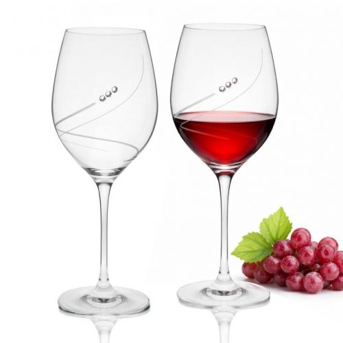 Pohár na víno 470ml biele, sada 4ks, CRYSTALS
