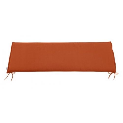 Poduška sedák na lavicu 120x45x4cm oranžová LIFE DOPPLER