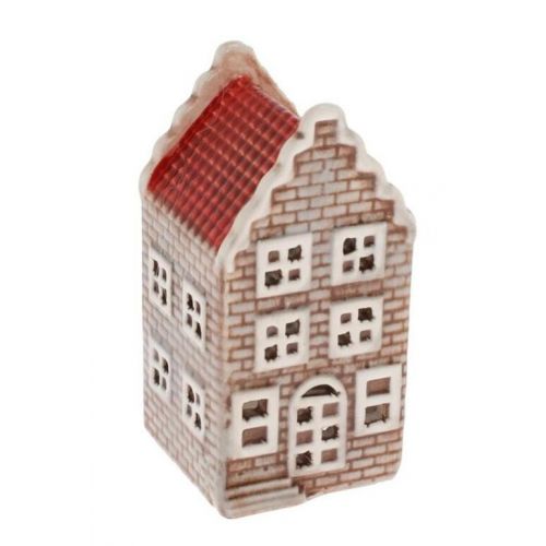 Dekorácia domček LED 8,5 cm