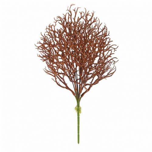 Ozdoba zapichovacia korál 40 cm hnedý