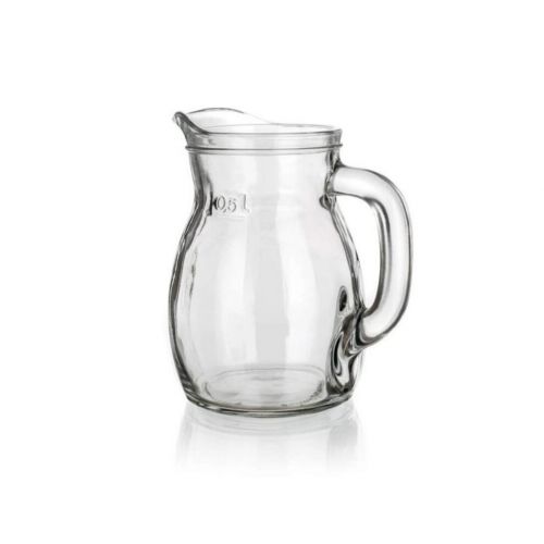 Džbán sklo  0,5l  BISTROT hrubé sklo