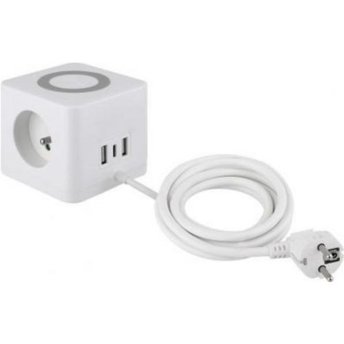 Zásuvka predlžovacia kocka ,USB+C