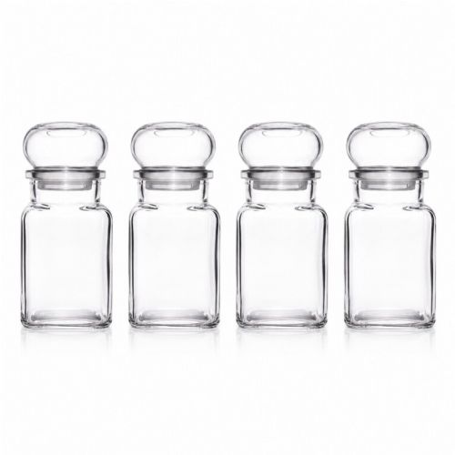Korenička sklenená, 150 ml, číra, 4ks 