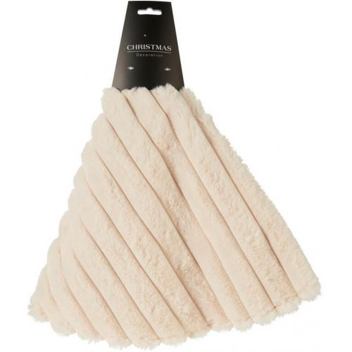 Obal 90 cm na stojan vianočného stromčeka  krémový