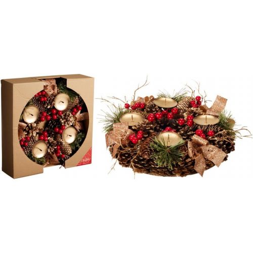 Veniec adventný 27 cm prírodný