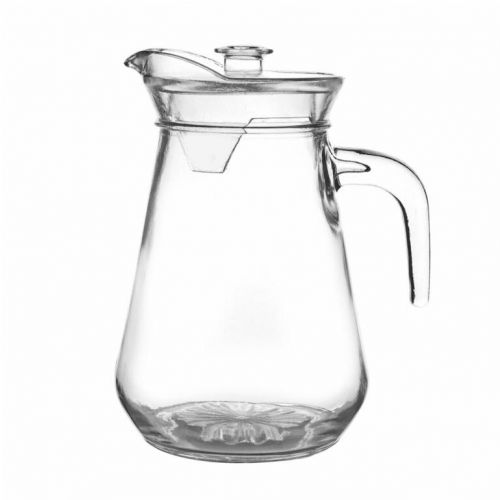 Džbán sklenený 1,3L + veko ADAR