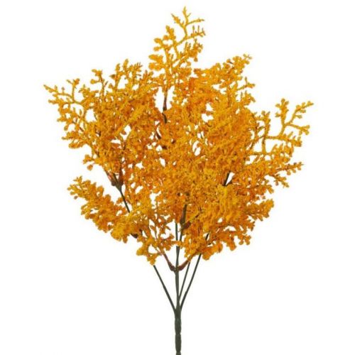 Ozdoba zapichovacia vres 38 cm žltý
