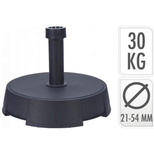 Podstavec pod slnečník antracit 30 kg betón