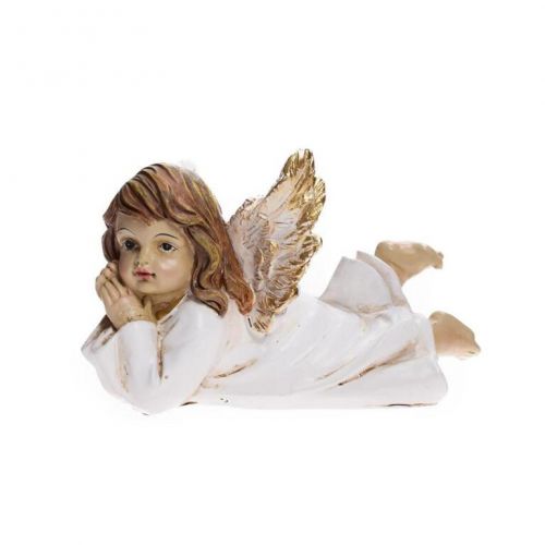 Postavička anjel ležiaci 12 cm