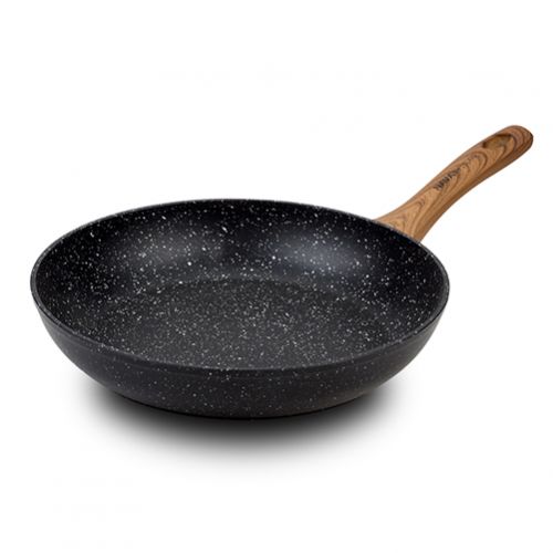 Panvica 24cm čierna nepriľnavá Nature NAVA