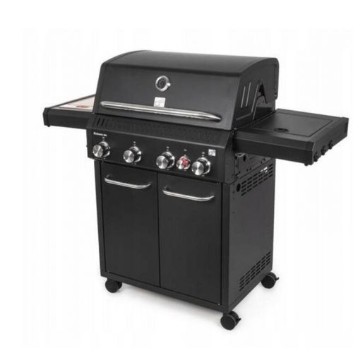 Gril plynový ALABAMA BLACK BBQ, 5 horákov