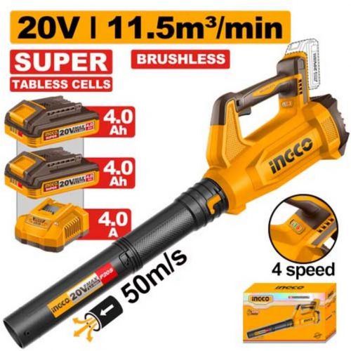 Fukár záhradný CABLI203235E INGCO AKU 20V P20S KIT KLC