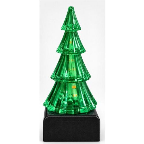 Dekorácia stromček LED 15 cm zelený