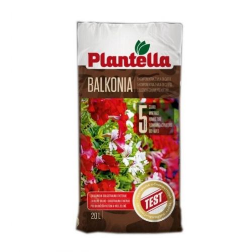 Substrát pre balkónové a izbové rastliny s guánom, 20L, BALKONIA