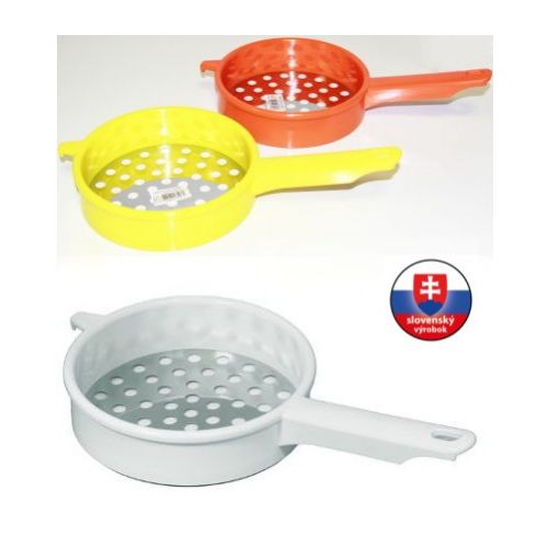 Haluškár LUX, plast + nerez, mix farieb
