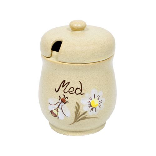 Nádoba na med, keramická, objem 500ml