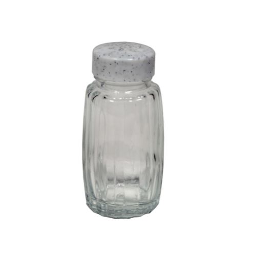 Korenička sklenená s plastovým vrchnákom, 50ml