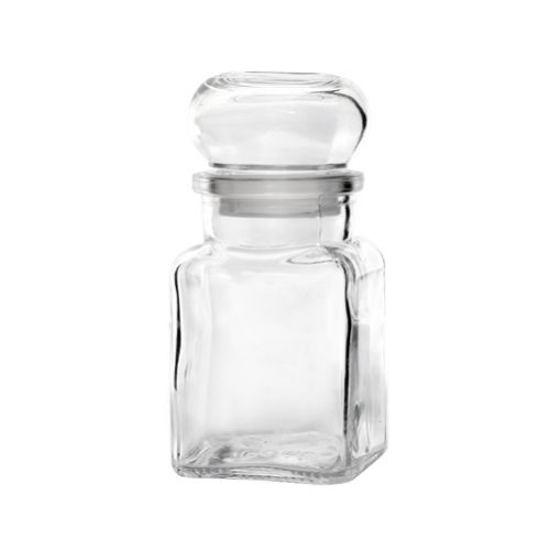 Korenička sklenená, hranatá, objem 150ml