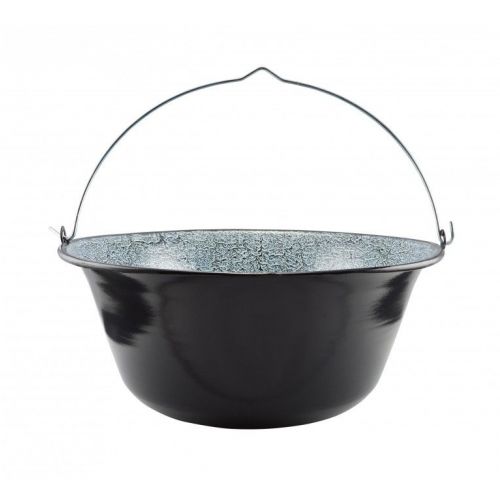 Kotol na guľáš smaltovaný, závesný, objem 25L, priemer 47cm