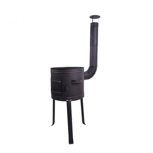 Kotlina bez kotlíka, plechová, priemer 31cm, čierna
