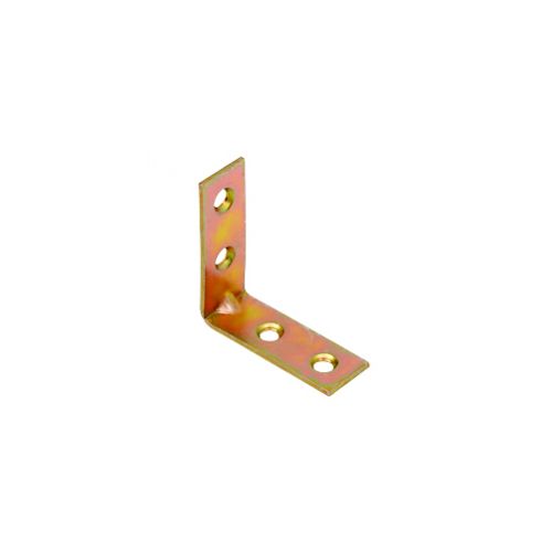 Uholník 40 x 40 x 15 mm, 4 diery