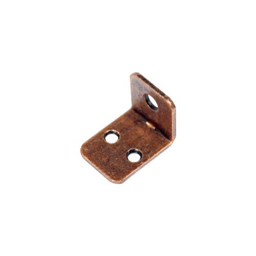 Uholník - 3 diery, 25x20x20mm bronz/100ks
