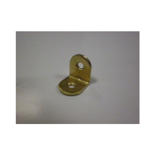 Uholník - 2 diery, 17x17 mm mosadz/100ks