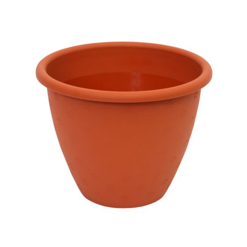Kvetináč plastový, priemer 17cm, MADIERA 3, terakota