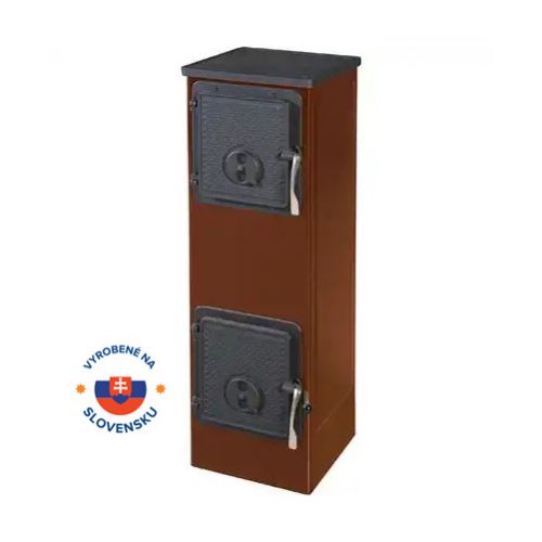 Krbové kachle FIKOTERM 2U4P Kerpen, hnedé, 5 kW