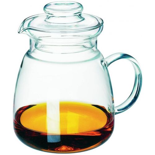 Kanvica sklenená, čajník, objem 0,6L, JANA, bez sitka