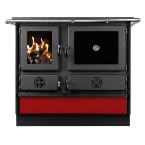 SPORÁK MAGNUM EXKLUSIVE 9,5 kW, červený, pravý