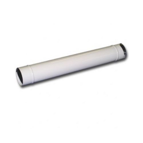 Rúra dym. 120mm 0,5m smalt. biela