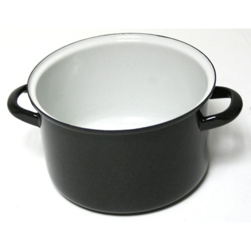 Hrniec smaltovaný bez pokrievky 2,8L, priemer 18cm, STANDARD Belis