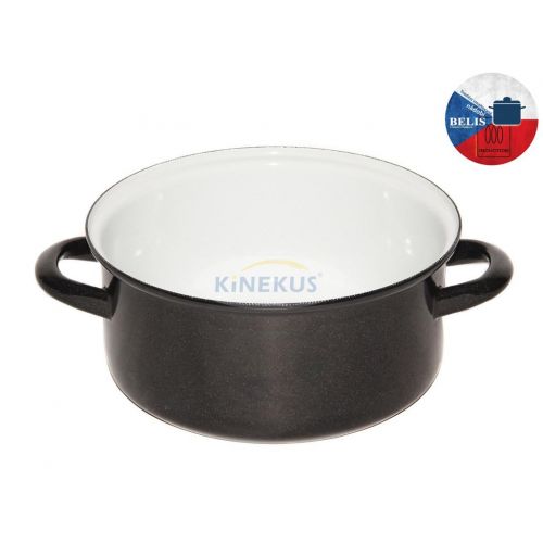 Kastról smaltovaný bez pokrievky 4,5l, 24cm, STANDARD Belis
