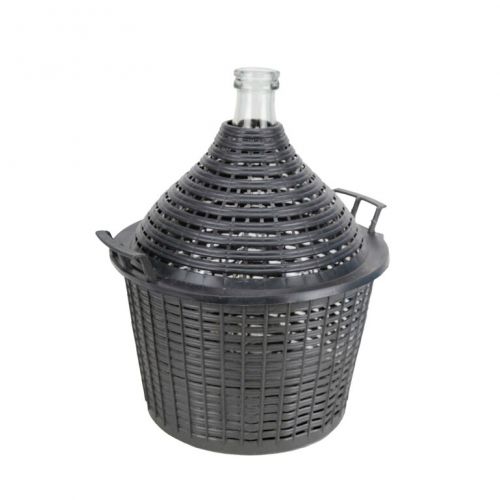 Demižón 34L, sklenený, v plastovom obale