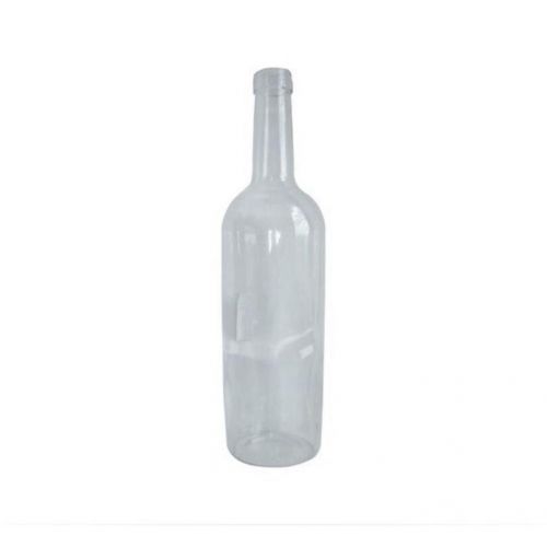 Fľaša na alkohol / víno sklo  750 ml, 8 ks / balenie, číra