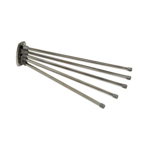 Vešiak na uterák 5-ramenný, CHROM, 50cm