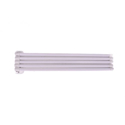Vešiak na uteráky 5 - ramenný, dĺžka 50cm, biely