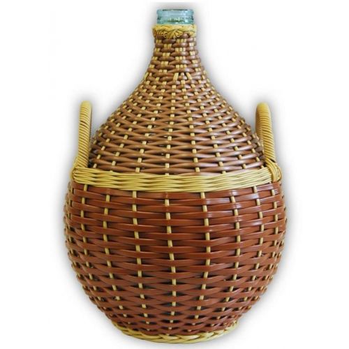 Opletený demižón 15L, mix farieb