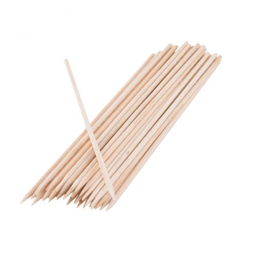 Špajdle hrotové 50ks, 15cm, drevené