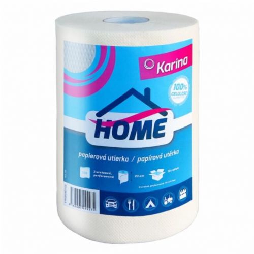 Utierka papierová 100% celulóza, HOME, rolka 250ks