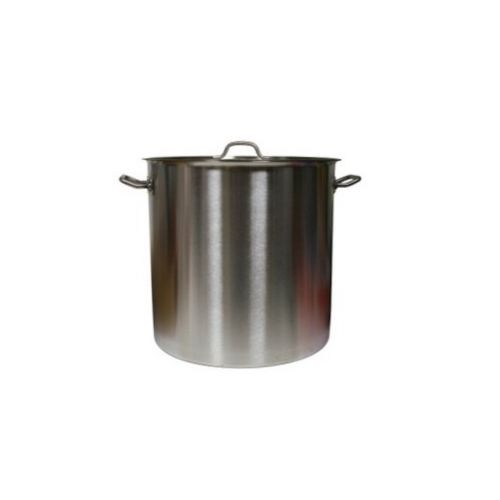 Hrniec nerezový a pokrievka, GASTRO, priemer 34cm, objem 25,5L, hladký, bez vzoru