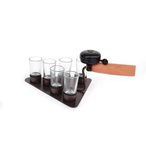 Pohár v murárskej lyžici, objem 25ml, štamprlík, bal. 6ks